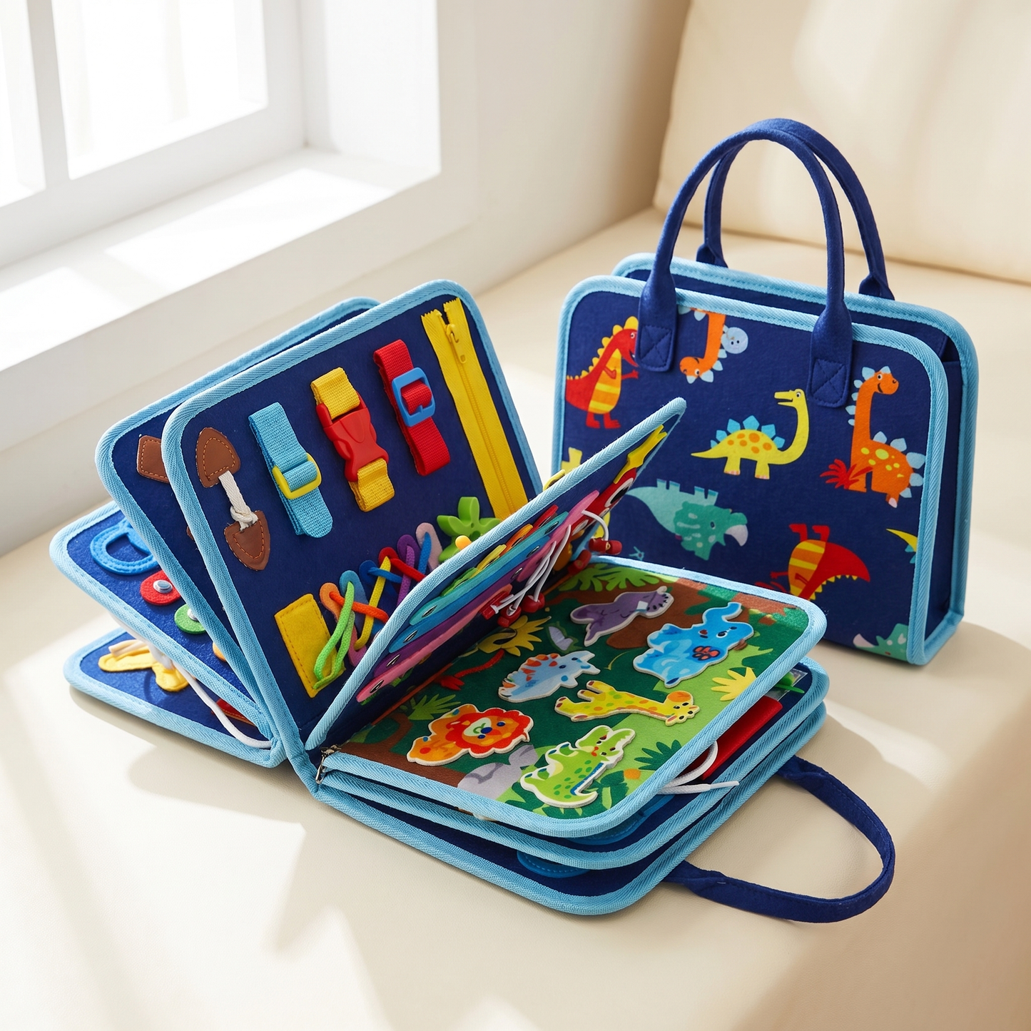 CuddleCom™ Montessori Busy Board